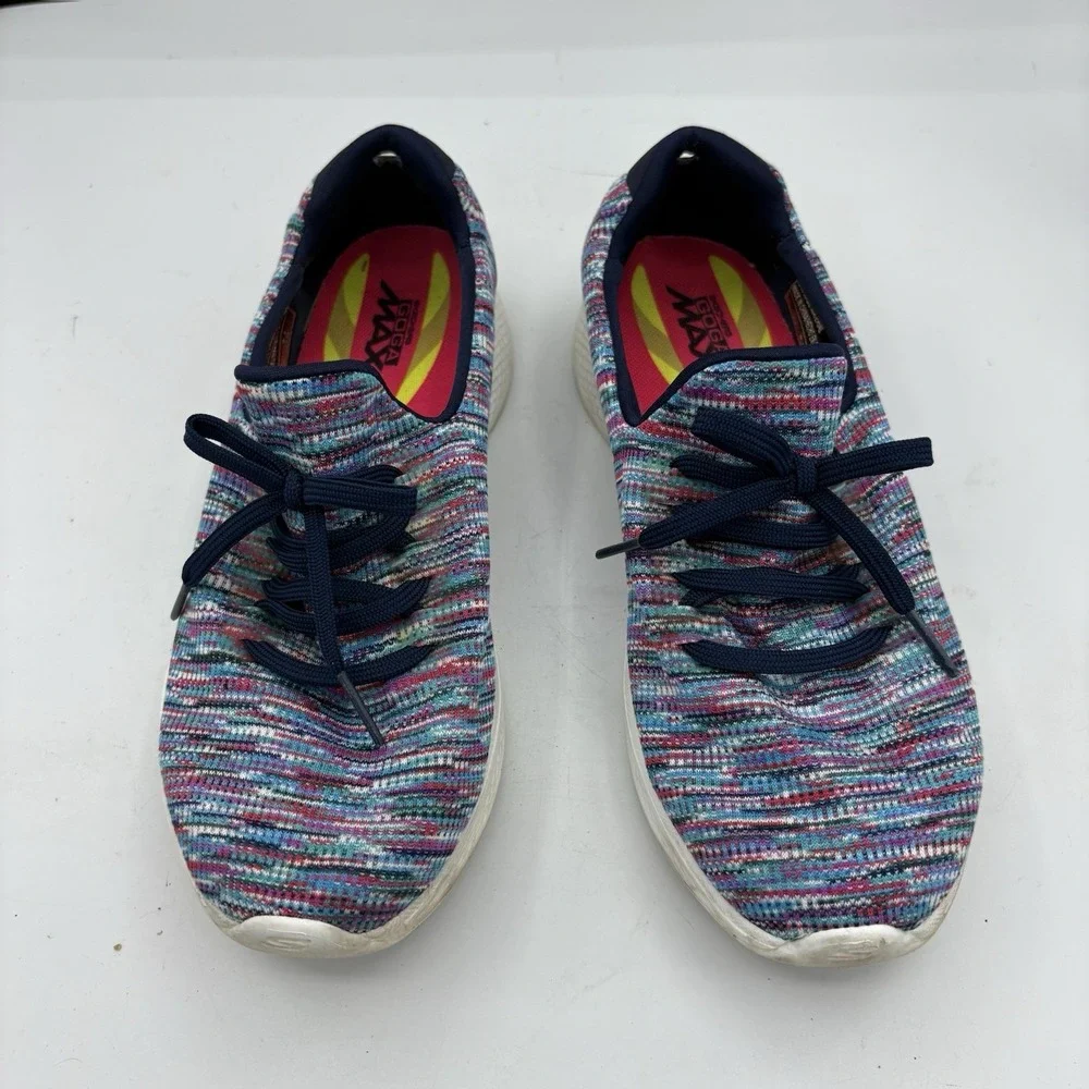 Skechers Shoes Womens Size 7 Go Walk Slip On Sneakers 14902 Goga Max‎